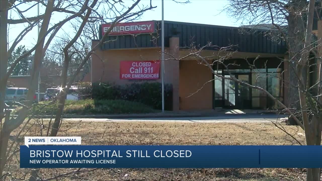 Bristow Medical Center remains closed following operator change