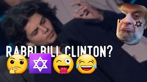 Since When Did Bill Clinton Become A Rabbi? 🤔✡😜😂