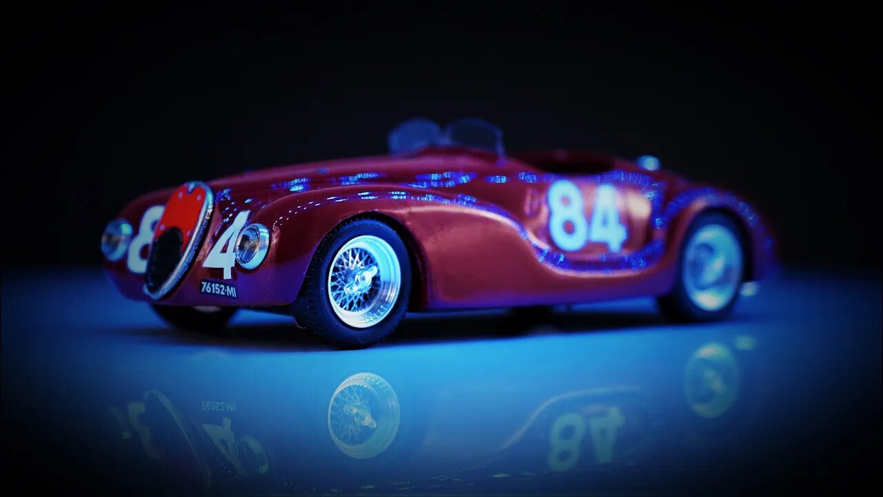 Alfa-Romeo 6C 2500SS "Mille Miglia" - Top Model 1/43