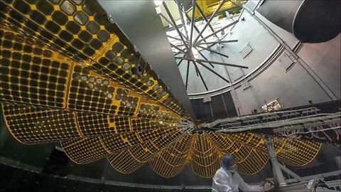 NASA's Lucy Mission Extends its Solar Arrays