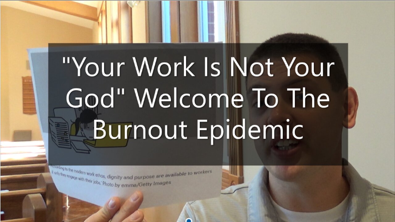 "Your Work Is Not Your God: Welcome To the Age Of Burnout Epidemic"