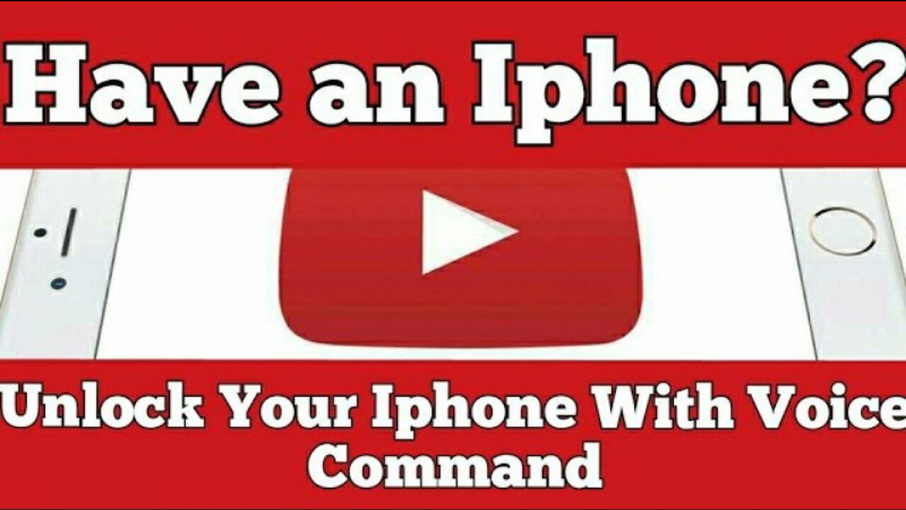 Have An Iphone? Unlock Your Iphone With Your Voice Command