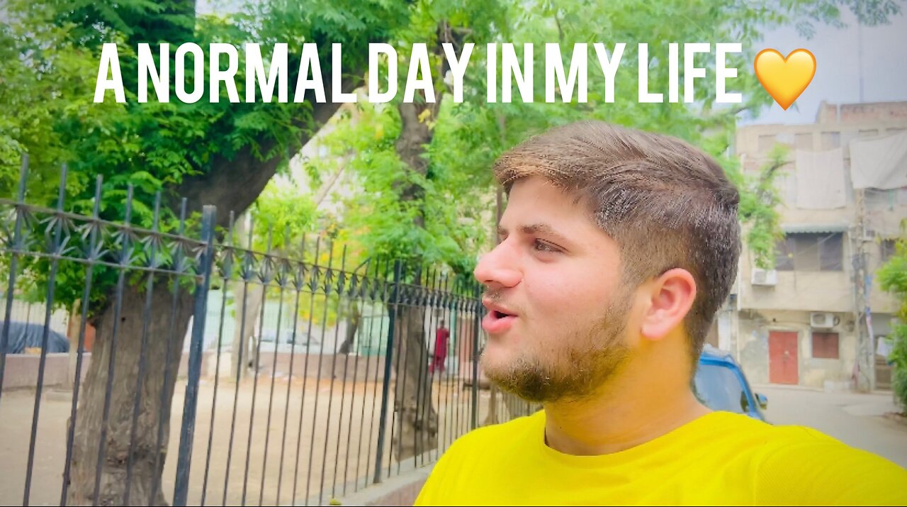 A Normal day in my life