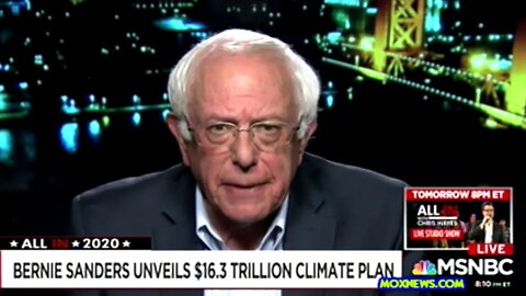 "WE'VE GOT TO CUT MILITARY SPENDING!" Bernie Sanders Explains How We Pay For Climate Change Plan