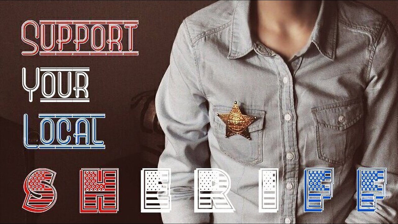 SUPPORT YOUR LOCAL SHERIFF! THE SOLUTION! POSTED ALMOST 2 YEARS AGO BY PUREBLOQDZ!