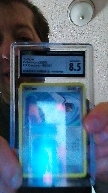 A cgc Pokémon card
