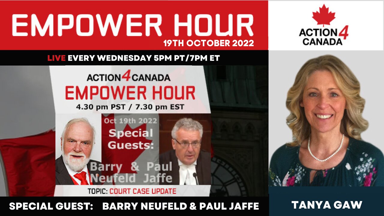 Empower Hour: Court Case Update With Barry Neufeld, Paul Jaffe & Live Q&A