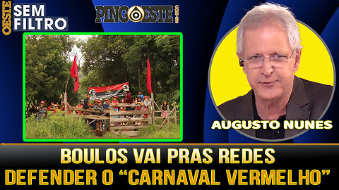 Boulos vai as redes se solidarizar com invasores de terra do "CARNAVAL VERMELHO"