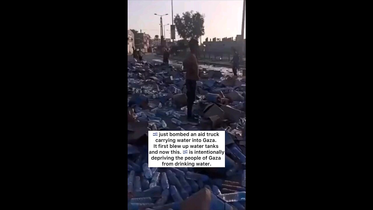 israeli war crimes including bombing humanitarian aid.