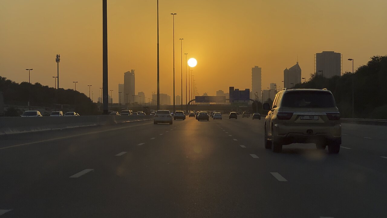 Evening beauty of Dubai