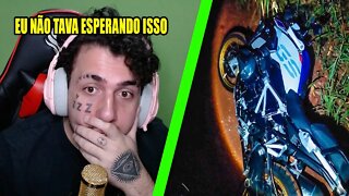 FUI NA ESTRADA AMALDIÇOADA COM A MINHA MOTO NOVA | LÉO MURIEL REACT