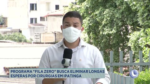 Programa "Fila Zero" busca eliminar longas esperas por cirurgias em Ipatinga