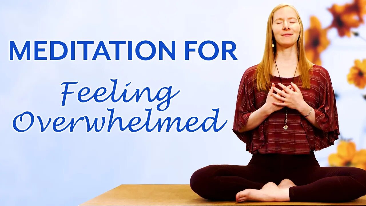 Feeling Overwhelmed? Racing Thoughts & Over Thinking? | Clear Your Mind, Guided Meditation