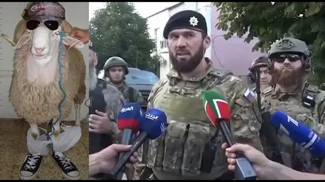 🤣🤣🤣 кадировці тік-ток 🐏 війська вже хочуть дійти до Берліна, якщо 👹 фюрер-путін їх не зупинить.