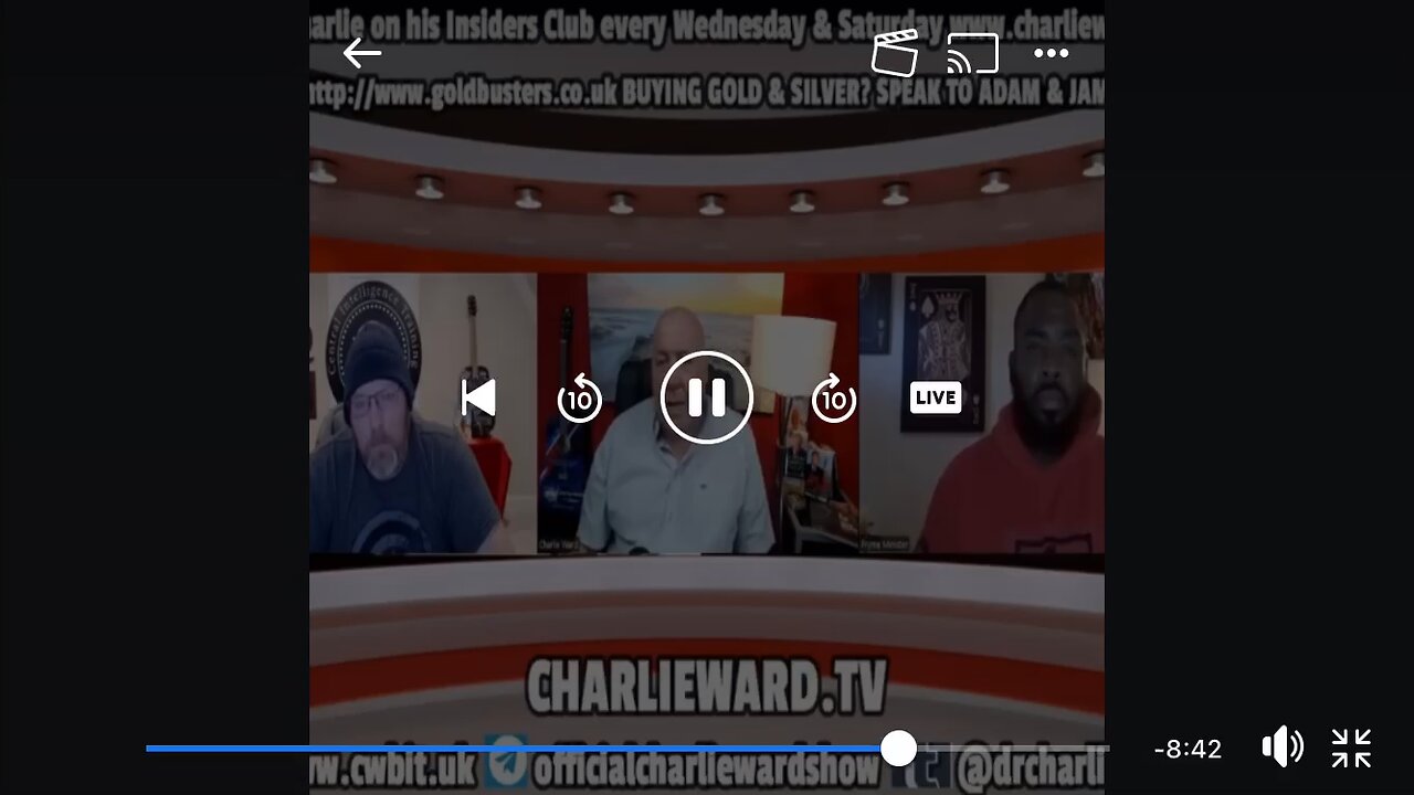 Charlie Ward, Chas Carter, Pryme , rejecting Central Bank Digital Currency because sth better coming