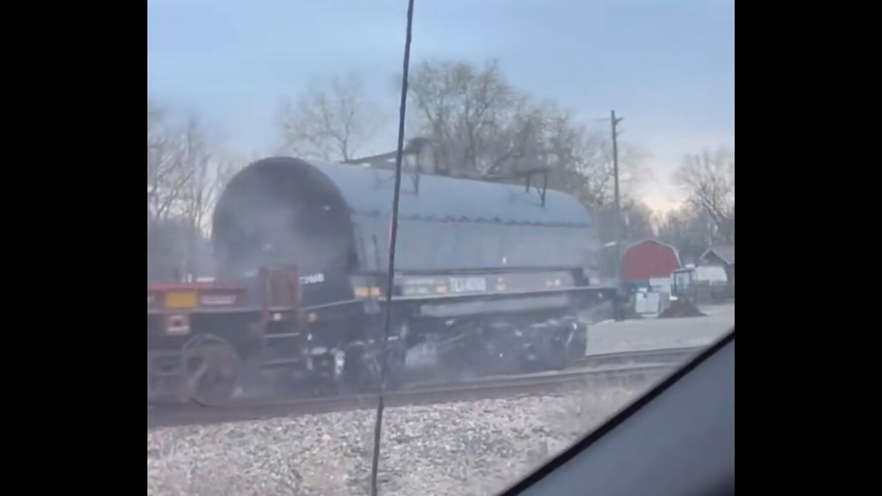 Train Derailment In Verdigris, Oklahoma