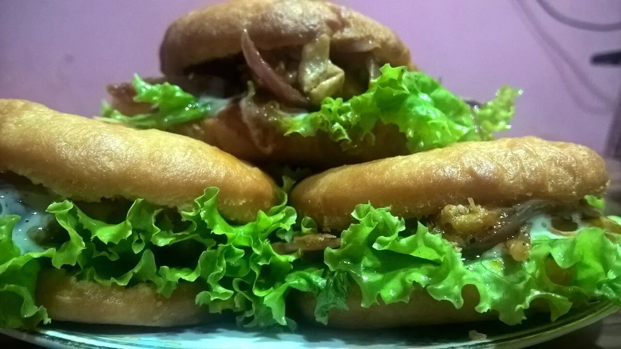 Fried mini bun - made without oven, best for parties !