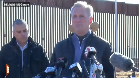 Speaker Kevin McCarthy is LIVE from the AZ-Mexico Border…