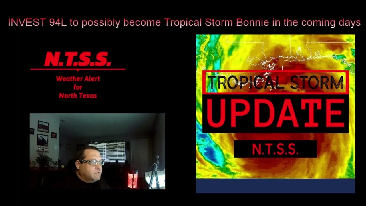 INVEST 94L could reach Hurricane strength and enter the Gulf of Mexico !!