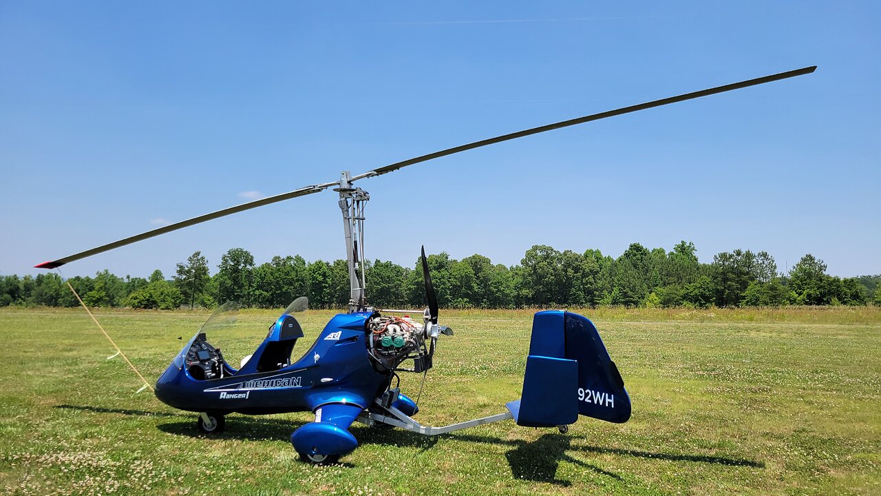 Kat's 1st Flight! AR-1 American Ranger Gyroplane made in USA!