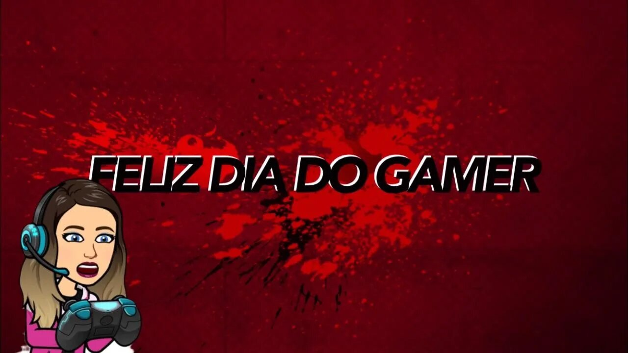 Feliz Dia do Gamer 2022 - A Todos os Gamers minha pequena homenagem por esse dia especial !!