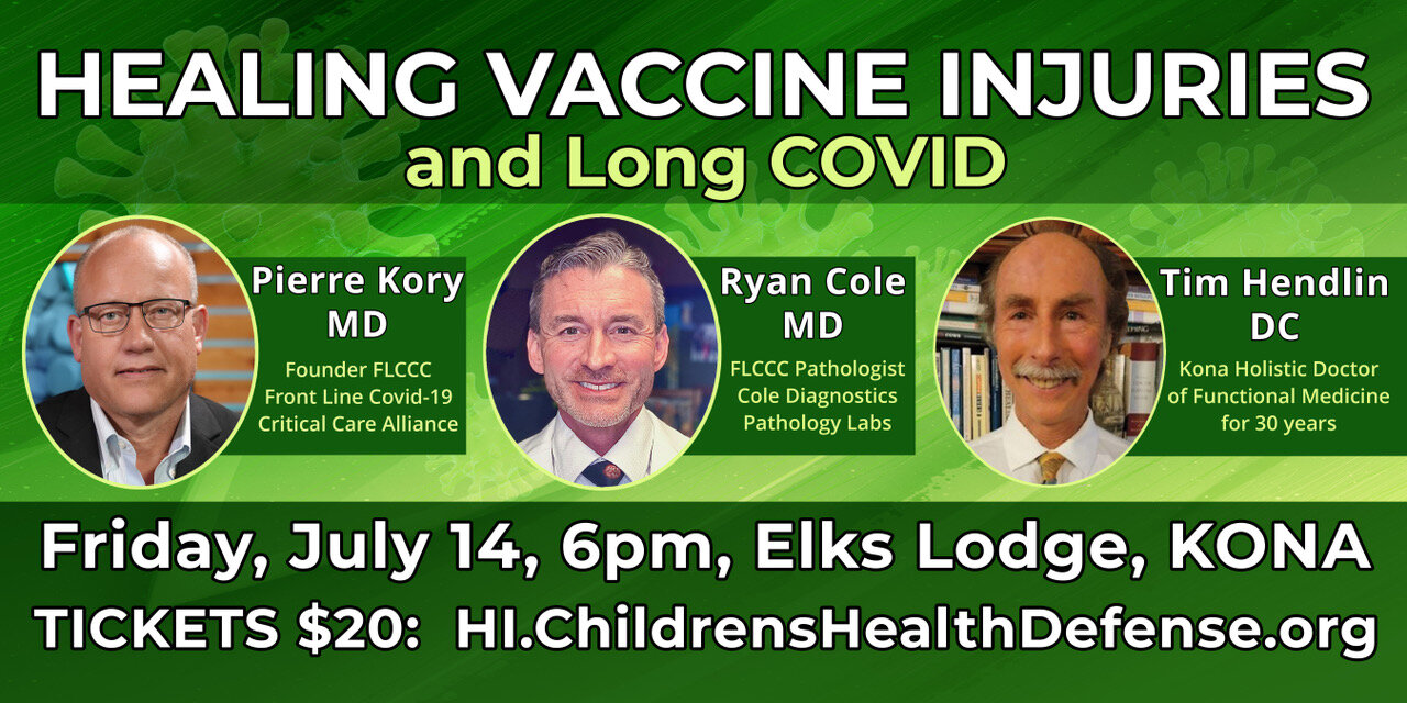 Healing Vaccine Injuries and Long COVID in Kona, Hawaii