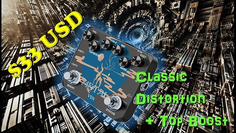 METAL VSN - Distortion Pedal (TEMU)