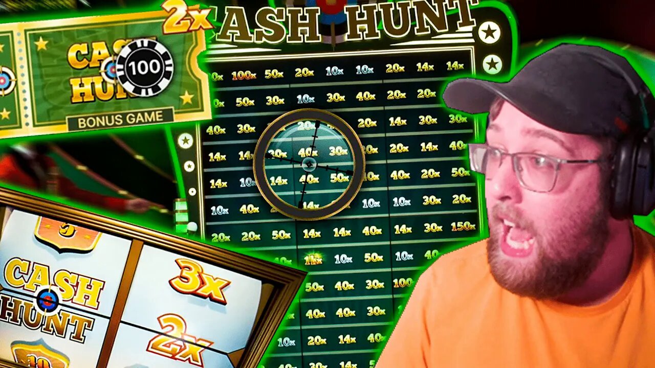 HUGE BET ON A TOP SLOT CASH HUNT GAME SHOW CRAZY TIME!