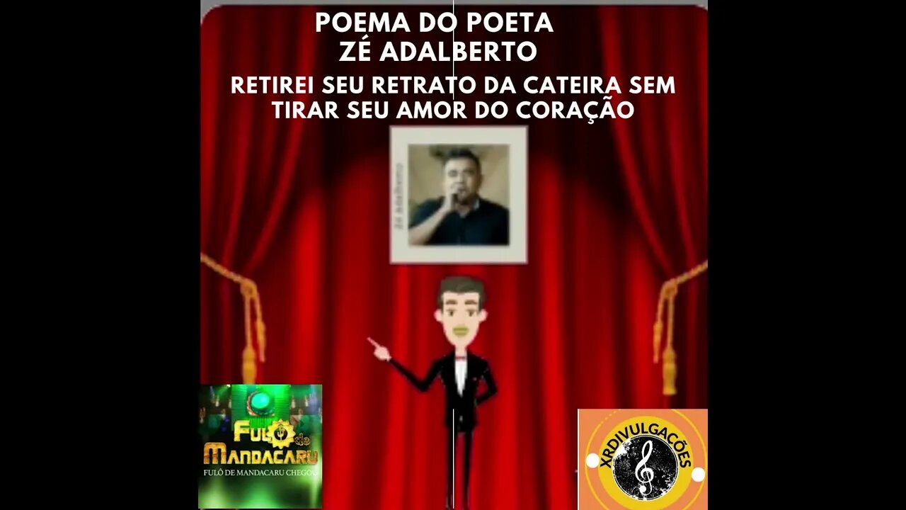 POEMA!; RETIREI SEU RETRATO DA CATEIRA SEM TIRAR SEU AMOR DO CORAÇÃO DO POETA ZÉ ADALBERTO