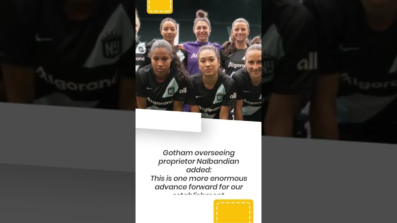 NBA star Kevin Durant becomes minority proprietor of NJNY Gotham FC #shorts