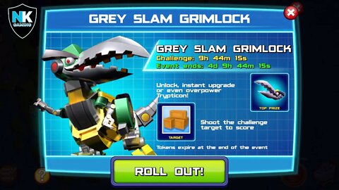 Angry Birds Transformers - Grey Slam Grimlock - Day 2 - Featuring Bludgeon vs. Boss Pig