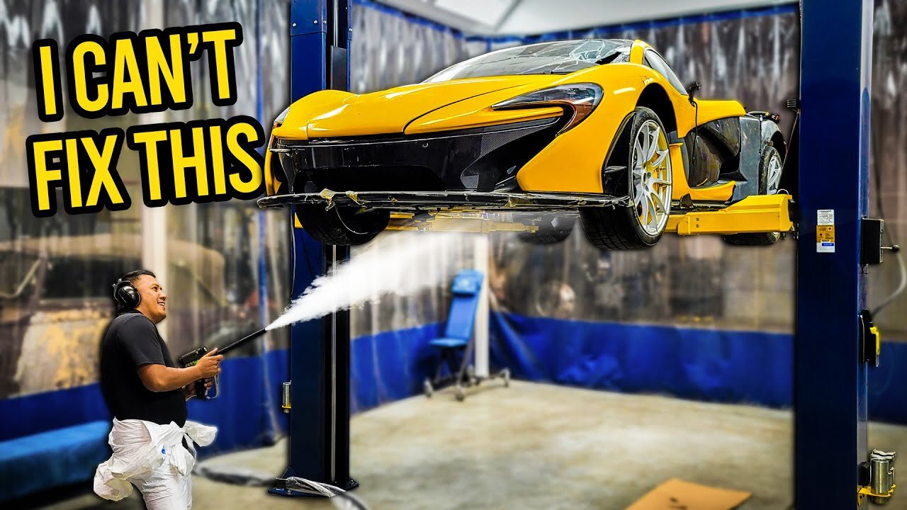 Rebuilding A Flooded $2,000,000 McLaren P1 | Part 3