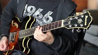 GUITARRA IBANEZ AS 73 AUDIO TESTE | Clean e Overdrive | À VENDA