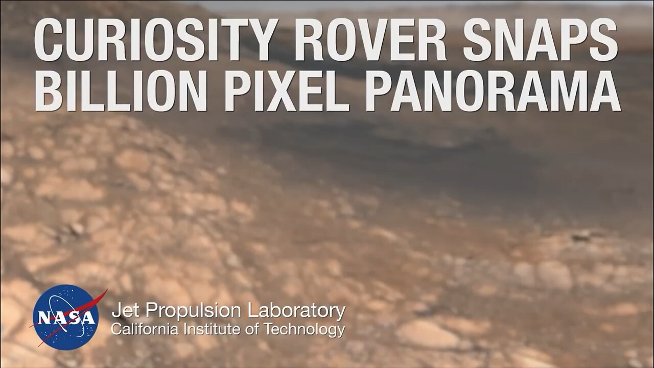 Curiosity Mars Rover Snaps 1.8 Billion-Pixel Panorama (narrated video)