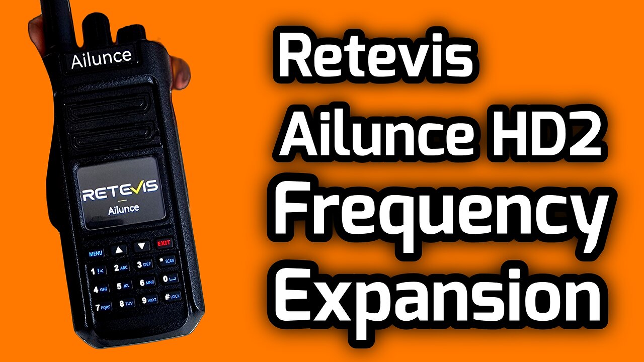 Retevis Ailunce HD2 IARU Frequency Expansion