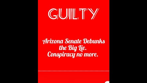 🔥ARIZONA SENATE ON ELECTION FRAUD❗