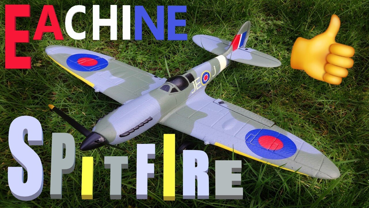 Absolutely Brilliant! Eachine RTF 400mm Warbird Series RC Spitfire. Anyone Can Fly This!!!!