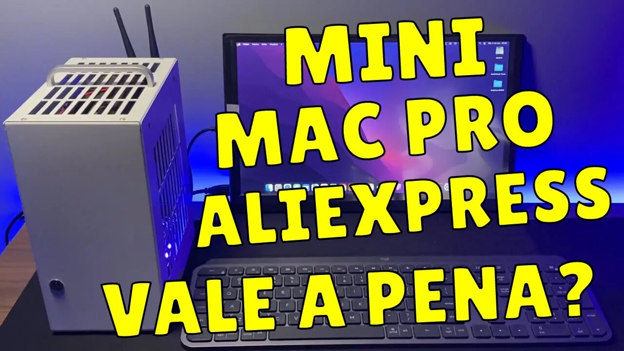 MINI MAC PRO HACKINTOSH DO ALIEXPRESS, VALE A PENA??? VEJA O REVIEW FINAL!!! 100% MONTEREY