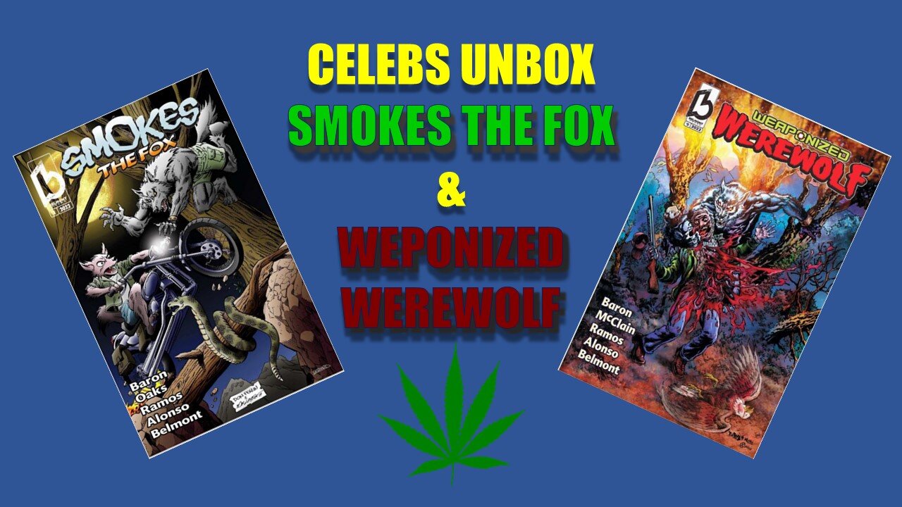 Indie Comic Book Celeb Unboxing | Smokes The Fox