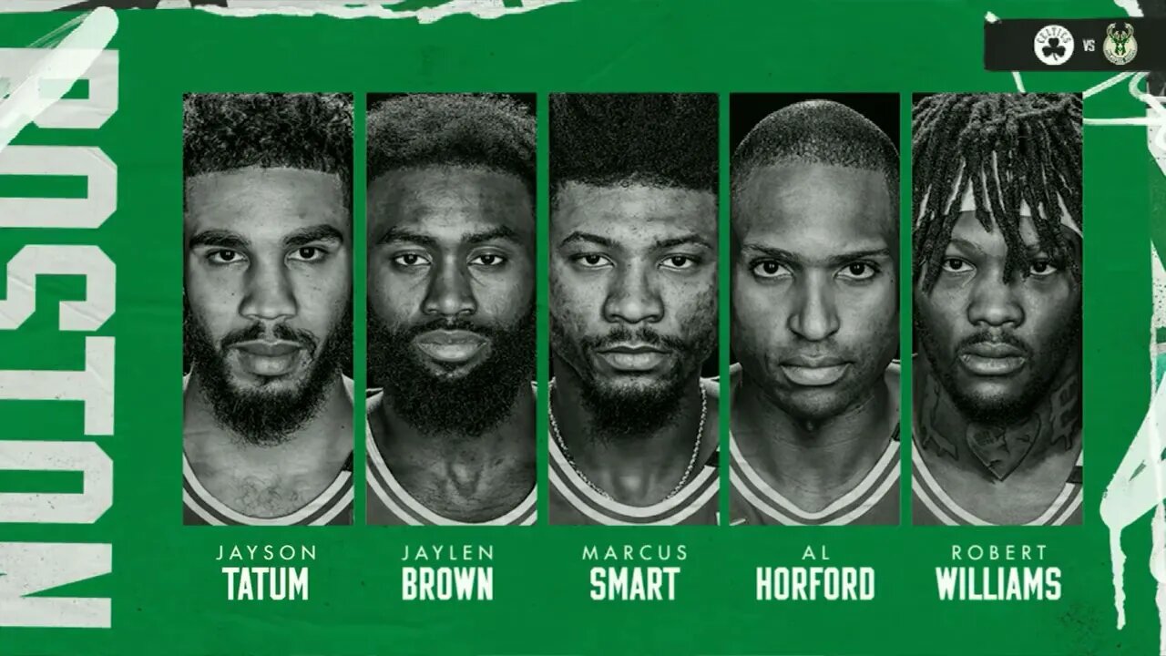 Boston Celtics Starting 5 for Game 3 Vs. Bucks