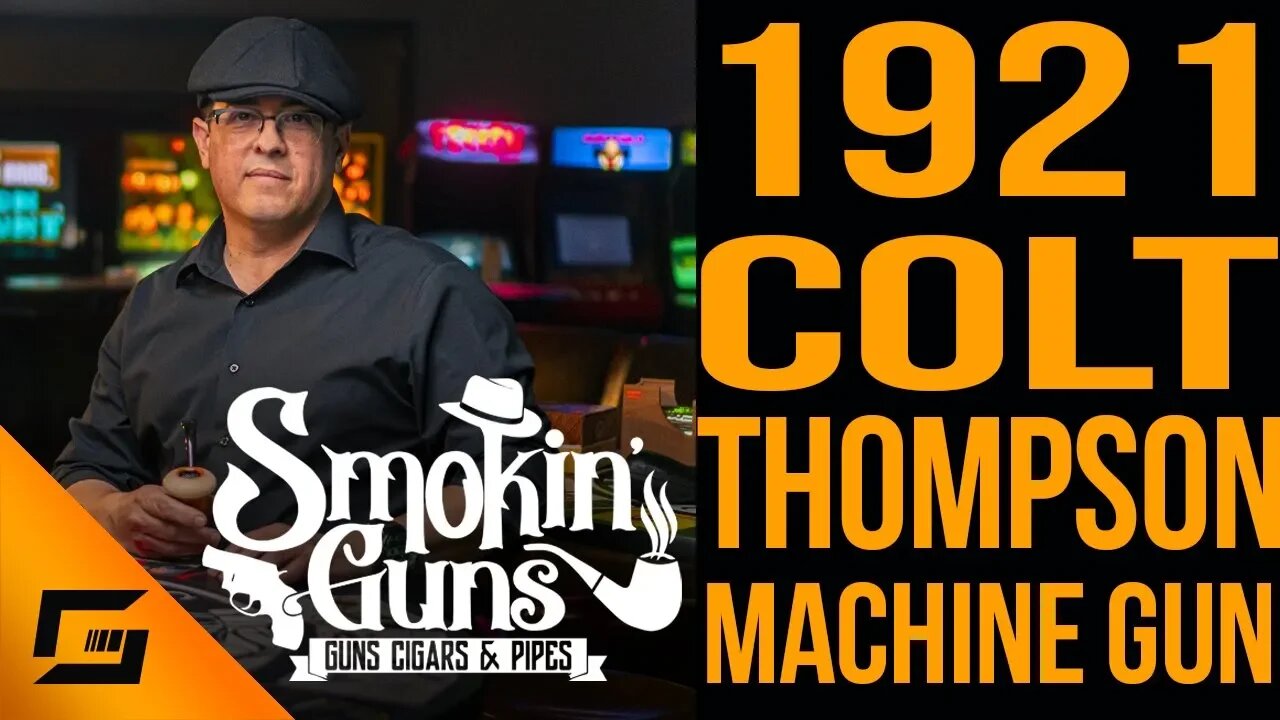 1921 Colt Thompson Submachine Gun and the Big Johnny by Oscar | Smokin' Guns