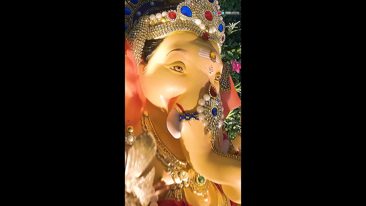 Ganpati bappa morya | गणपती बाप्पा मोरया | Parab Lifestyle