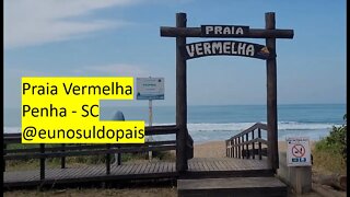 Praia Vermelha Penha SC