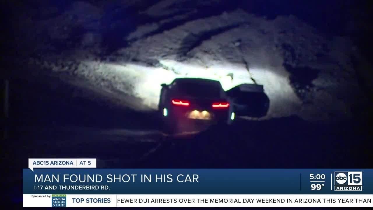 Man shot and killed inside own car along I-17