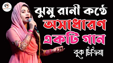 ঝুমু রানী কণ্ঠে অসাধারণ একটি গান বুক চিড়িয়া | Bangla New Baul Gaan 2022 | Dot Media Bd