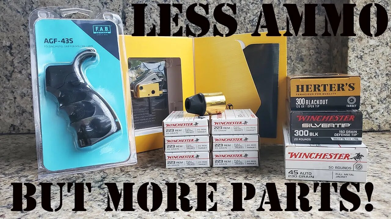 Less Ammo, but More Parts! Good News From Bass Pro