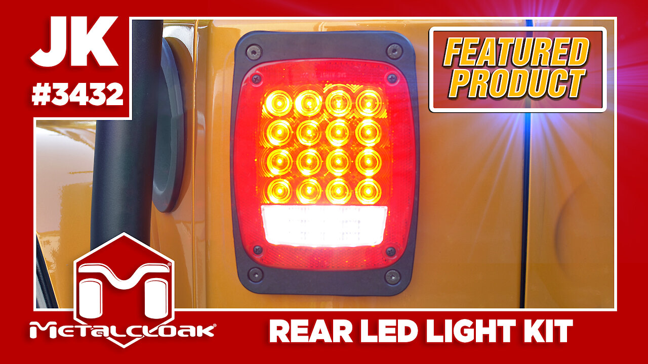 Featured Product: JK Wrangler Rear LED Light Kit