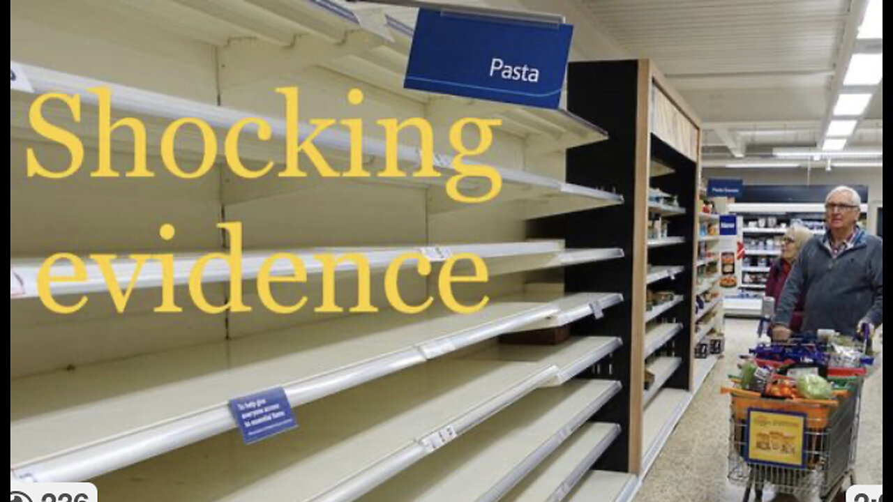 Scary Empty Shelves in Grocery Stores in Texas