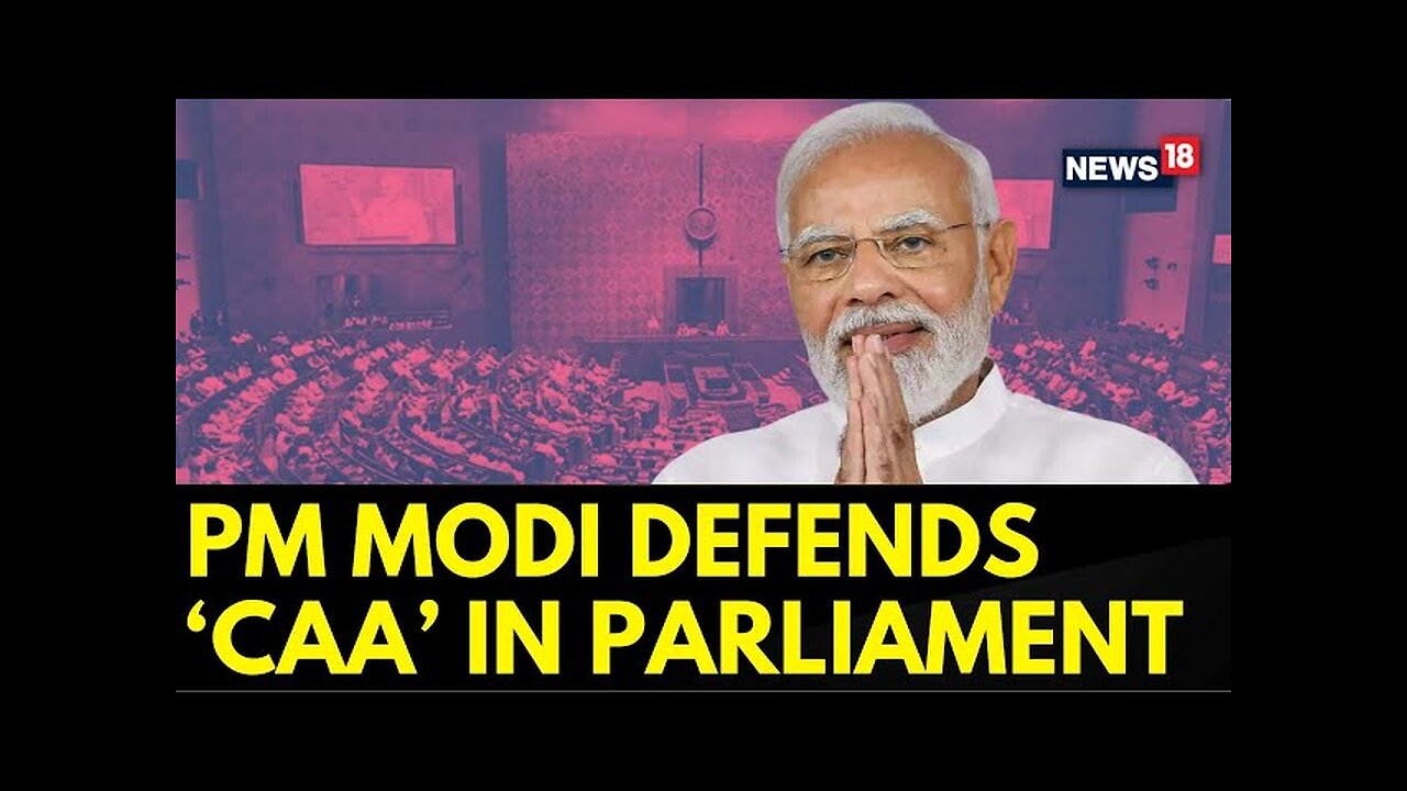 Constitution Debate In Parliament | PM Modi Defends Citizenship Amendment Act (CAA) In Parliament