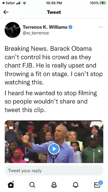 even obama Can't Stop the f*ck joe biden chant Now, It's Coming! - Doc Rich